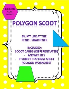 Preview of POLYGON SCOOT - a game to practice identifying shapes by their attributes