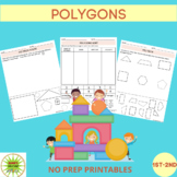 1ST-2ND GRADE POLYGON WORKSHEETS/ACTIVITIES