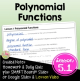 Polynomial Functions (Algebra 2 - Unit 5)