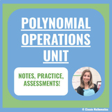 POLYNOMIAL UNIT (INSTRUCTIONAL VIDEOS INCLUDED!)