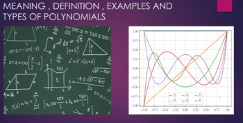 Preview of POLYNOMIALS