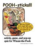 POOH-STICKS! Game, activity, & quiz all-in-one for A.A. Mi