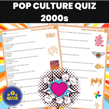 Preview of POP CULTURE 2000s Trivia Quiz