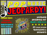 POP MUSIC JEOPARDY! Text and Visual Clues About the Genre 