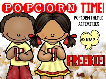 Preview of POPCORN TIME! {Freebie}