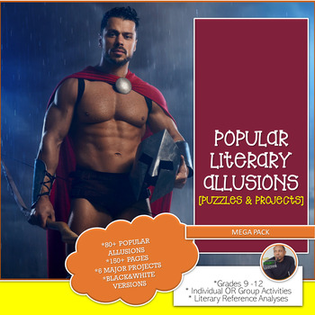 Preview of POPULAR LITERARY ALLUSIONS [MEGA-PACK]