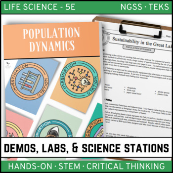 Preview of Population Dynamics - Demos, Labs, and Science Stations