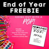 POPs Party End Of Year Activity FREEBIE