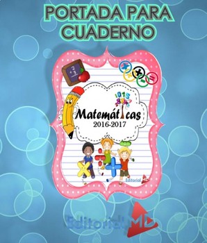 Portadas De Cuadernos Teaching Resources | TPT