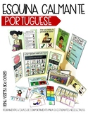 PORTUGUESE Calm Down Kit Corner- Visual Management Tools f