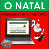 PORTUGUESE Christmas Vocabulary BOOM CARDS (O NATAL)