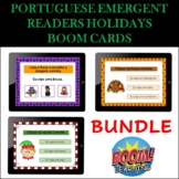 PORTUGUESE EMERGENT READERS HOLIDAYS BOOM CARDS BUNDLE