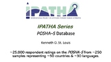 POSHA–S Database