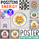 POSITIVE ENERGY Motivation Posters Classroom Decor Bulleti