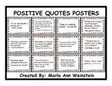 POSITIVE QUOTES POSTERS