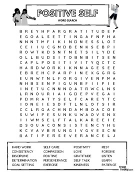 self esteem puzzle worksheets pdf