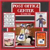 POST OFFICE ACTIVITIES for Little Kids, including workshee