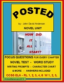"Posted" by John David Anderson - Novel Unit