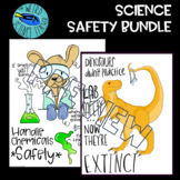 POSTER BUNDLE: "LAB" Science Safety and Dinosaur Science Safety