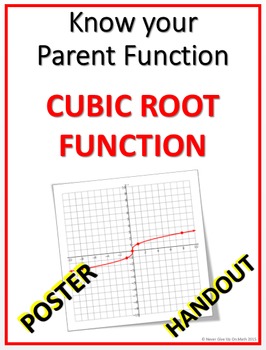 Preview of POSTER - Cubic Root Parent and Transformation