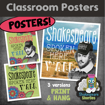 Preview of POSTERS: Shakespeare Spoken Here, Y'all