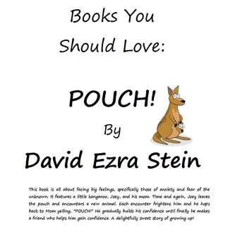 Preview of POUCH! by David Ezra Stein Lesson Plan