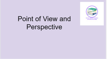 Preview of POV and Perspective with Characterization