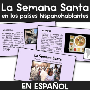 Preview of Slideshow | La Semana Santa | Las Pascuas en los países hispanohablantes
