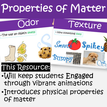 ANIMATED PowerPoint- Physical Properties of Matter INCLUDED Note Taking ...