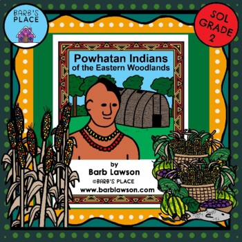 Preview of POWHATAN INDIANS of the EASTERN WOODLANDS: Full-Color AND Black & White Versions