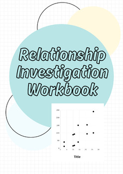 Preview of PPDAC Relationship Investigation Booklet