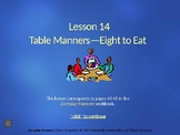 PP – Everyday Manners 14 – Table Manners