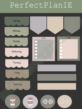 Preview of PPIE Digital Planner Stickers