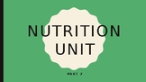 PPL Nutrition Unit Slideshow