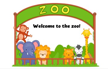 PPT Animals/Zoo for preschool/ kindergarten kids; Powerpoint games/PPT games