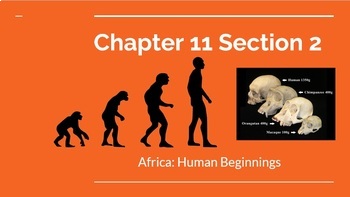 Preview of PPT: Human Beginnings in Africa