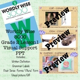PPT: Wordly Wise 3000 Grade 2 Lesson 1 Vocabulary with Vis