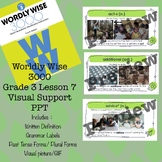 PPT: Wordly Wise 3000 Grade 3 Lesson 7 Vocabulary with Vis