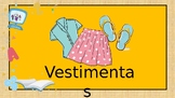 PPT de Vocabulario de las vestimentas básicas en español