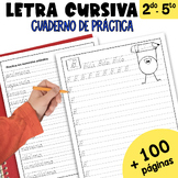 PRACTICA LETRA CURSIVA - SPANISH CURSIVE HANDWRITING PRACTICE