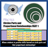 PRACTICE: Circles Parts and Proportional Relationships PART 1