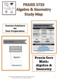 PRAXIS 5733 - Core Math - Algebra & Geometry Study Map