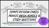 PRAXIS Review Cards + Practice Questions: MEGA-BUNDLE 2.0