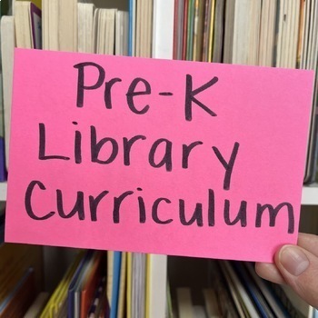 Preview of PRE-K FULL YEAR LIBRARY CURRICULUM | Pre-Kindergarten/Kindergarten | 44 Lessons
