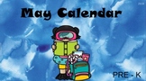 PRE-K May Calendar 2024