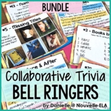 ELA Bell Ringers - Collaborative Team ELA Trivia, Puzzles,