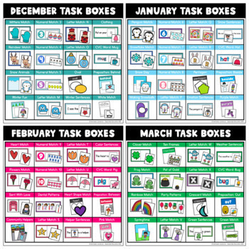 Alphabet Errorless Learning Task Boxes (26 task boxes included!) – mrsdsshop