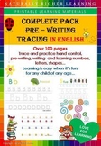 COMPLETE PACK   PRE - WRITING, TRACING
