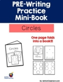 PRE-Writing Practice Mini-Book - Circles (Autism, PreK, K,