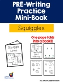 PRE-Writing Practice Mini-Book- Squiggles -(free sample) (